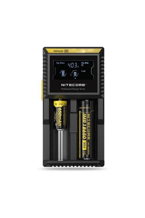 Nitecore D2 Digi Charger Li-İon / Nı-Cd / Nı-Mh / Lifepo4 Dijital Pil Şarj Cihazı