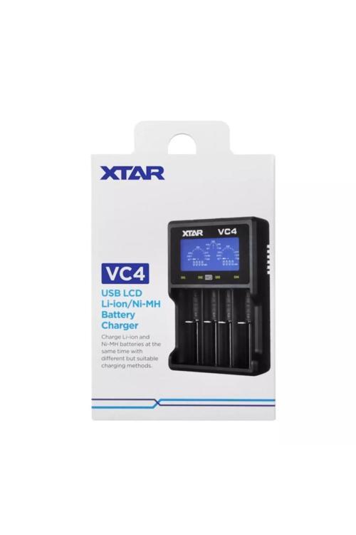 Xtar Vc4 Dörtlü Li-İon / Nı-Cd / Nı-Mh Pil Şarj Cihazı