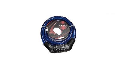 ZOLİ 12X1000 BİSİKLET ŞİFRELİ KİLİT XBYC 4522 MAVİ