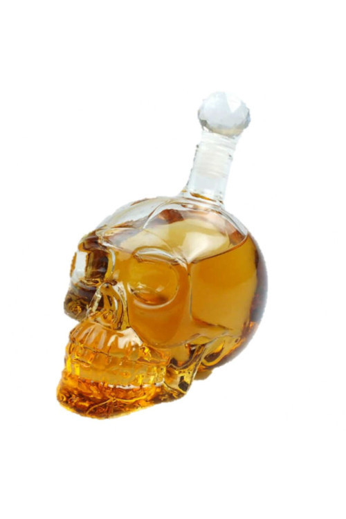 Crystal Head Kuru Kafa Cam Şişe 350 Ml
