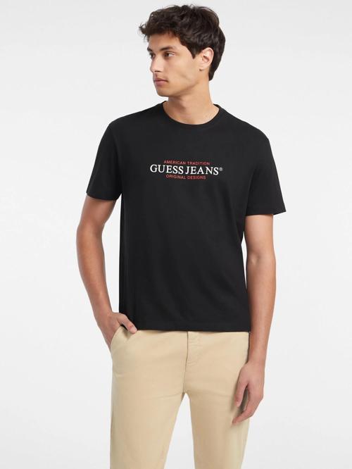 Erkek Siyah Regular Fit T-Shirt M4YI42K8FQ4-JBLK