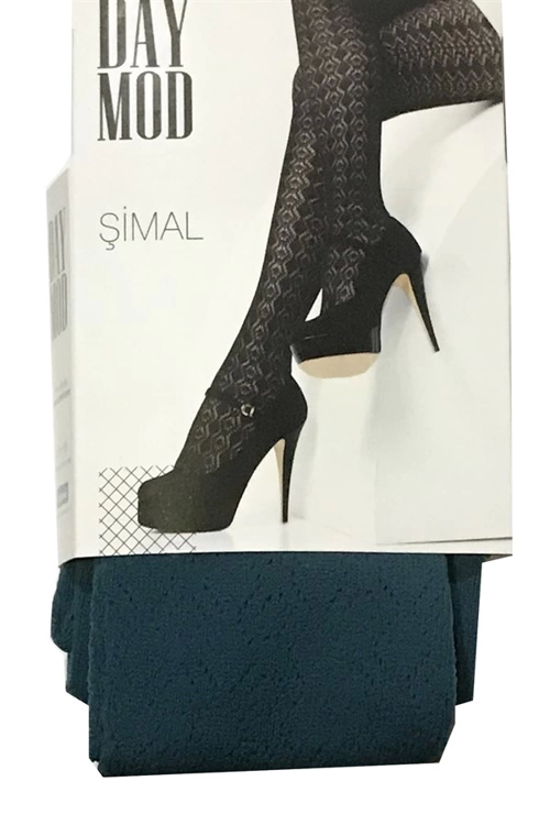 Kadın Şimal Micro File Desenli Külotlu Çorap