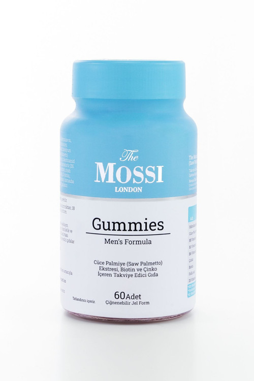 Erkeklere Özel Saç Tırnak Cilt Vitamin Gummy – Keratin, Kolajen, Biotin, C D3 B12 E Vitamin