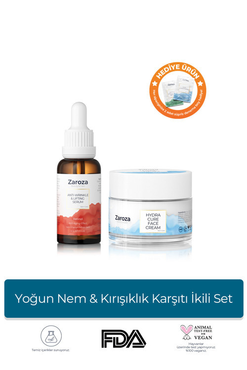 Yoğun Nem & Kırışıklık Karşıtı İkili Set