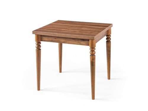 Pınar Ahşap Ayaklı Açılır Mutfak Masası 70x80