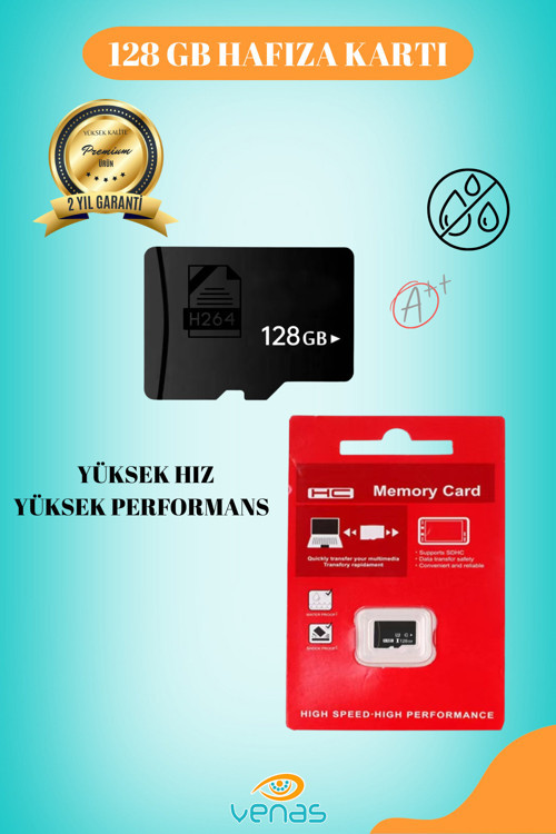 Ultra 128 GB UHS-3 Class 10 A++ KALİTE 128G- Micro SD Kart