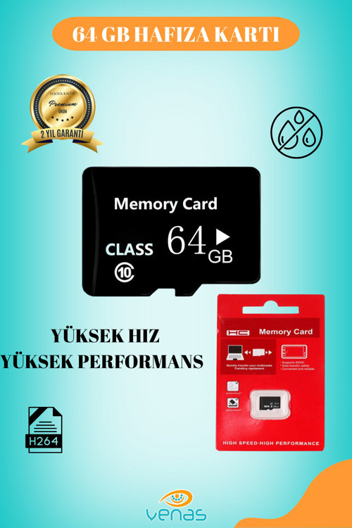 Ultra 64 GB UHS-3 Class 10 A++ KALİTE 64G- Micro SD Kart