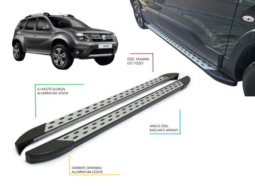 DUSTER NOKTALI YAN BASAMAK 2010 2011 2012 2013 2014 2015 2016 2017 2018