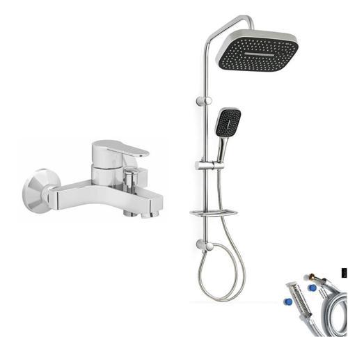 Win S Banyo Bataryası + Doppo Prime Lux Tepe Duş Sistemi