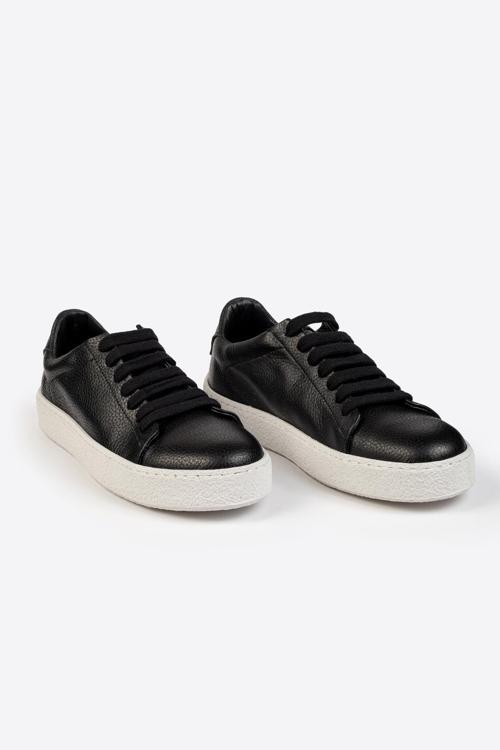 Erkek Deri Sneaker – Flotur Deri, Kauçuk Taban