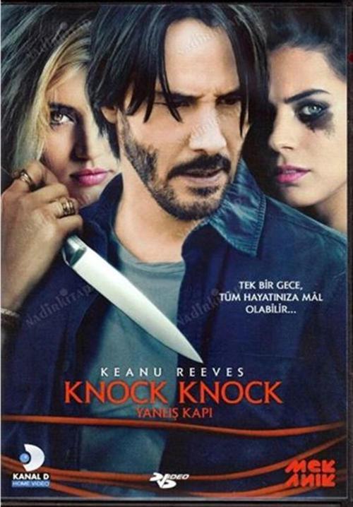 Yanlış Kapı - Knock Knock ( Türkçe Dublaj ) ( Ambalajında - Sıfır ) DVD