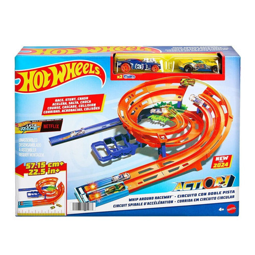 HTK17 Hot Wheels İkili Yarış ve Akrobasi Pisti Kız Erkek Çocuk Oyuncak Eğitici Oyuncaklar