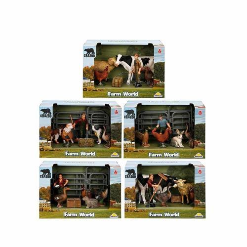 Farm World Çiftlik Hayvanları Seti -1adet stokta olan gönderilir Kız Erkek Çocuk Oyuncak Eğitici Oyu