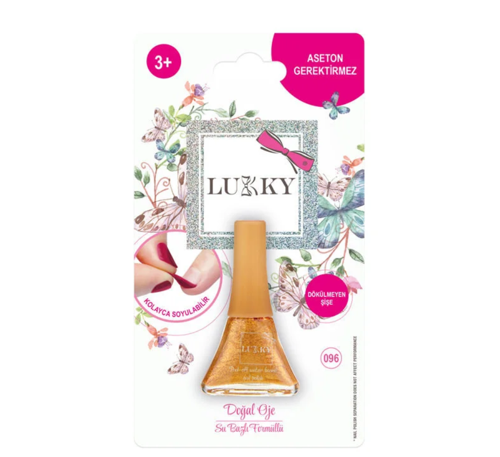 Lukky Soyulabilir Oje - Simli Metalik Altın Kız Erkek Çocuk Oyuncak Eğitici Oyuncaklar