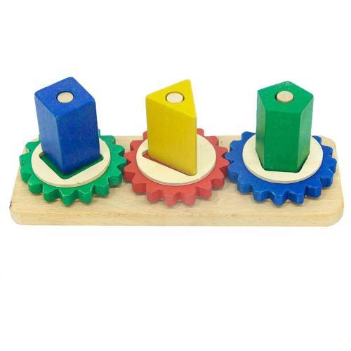 Woodoy Çark Oyunu Kız Erkek Çocuk Oyuncak Eğitici Oyuncaklar