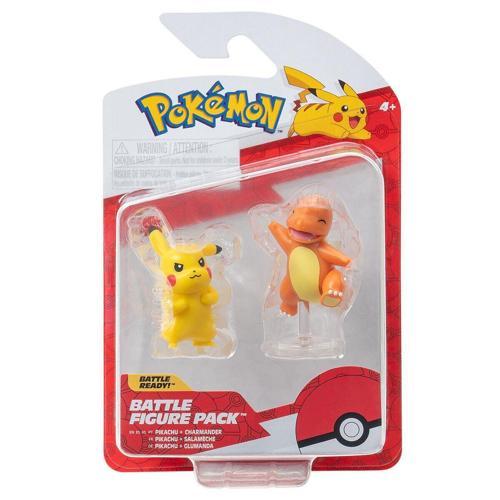 POK PKW0258 Pokemon Battle 2li Figür Seti -Necotoys Kız Erkek Çocuk Oyuncak Eğitici Oyuncaklar