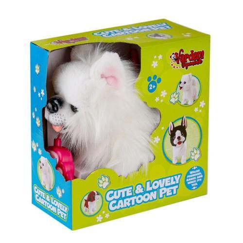 PR66304-26 Yürüyen Tasmalı Fino Köpek Kız Erkek Çocuk Oyuncak Eğitici Oyuncaklar