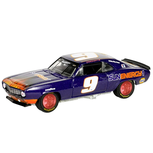 Greenlight 1/64 1969 Chevrolet Camaro - Chase Elliott Kız Erkek Çocuk Oyuncak Eğitici Oyuncaklar