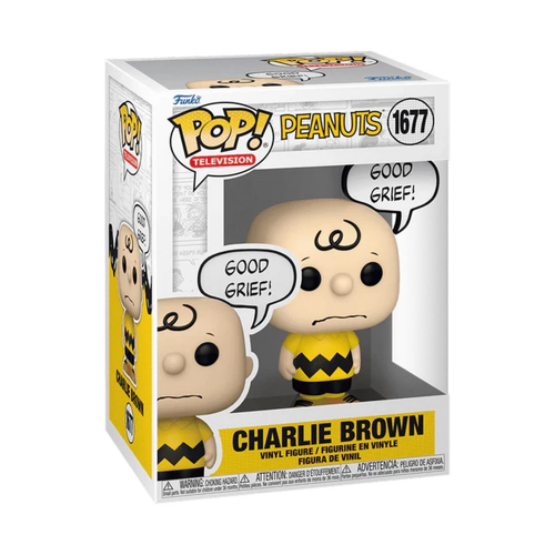 Funko POP Animation: Peanuts - Charlie Brown (Good Grief) Kız Erkek Çocuk Oyuncak Eğitici Oyuncaklar