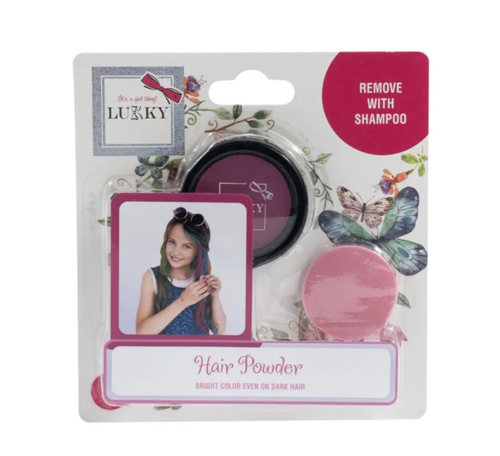 Lukky Süngerli Saç Tebeşiri Fuşya Kız Erkek Çocuk Oyuncak Eğitici Oyuncaklar