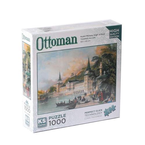 20737 Kuleli Askeri Kışlası 1000 Parça Puzzle Kız Erkek Çocuk Oyuncak Eğitici Oyuncaklar