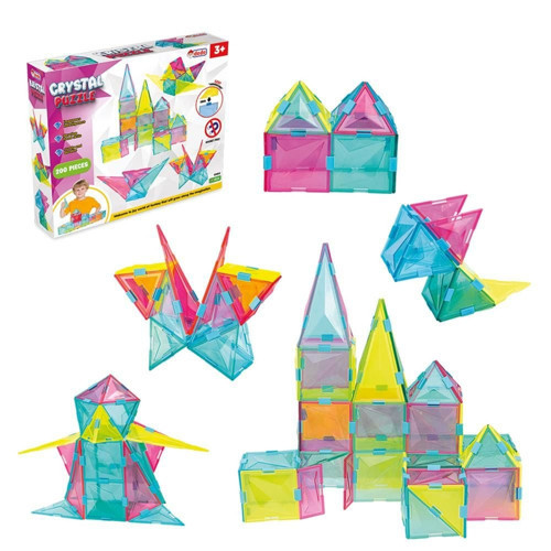03294 Kristal Puzzle 200 Parça Kız Erkek Çocuk Oyuncak Eğitici Oyuncaklar