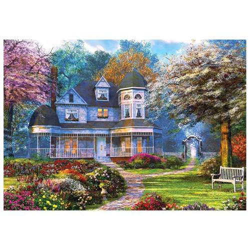 KS Victorian Home 2000 Parça Puzzle Kız Erkek Çocuk Oyuncak Eğitici Oyuncaklar