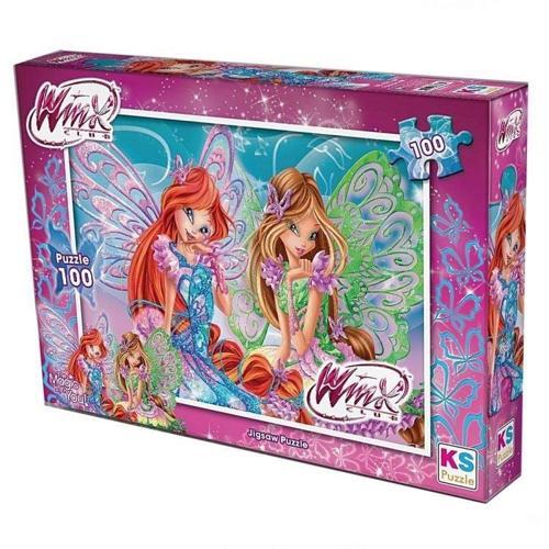 100 Parça Winx Yapboz Kız Erkek Çocuk Oyuncak Eğitici Oyuncaklar
