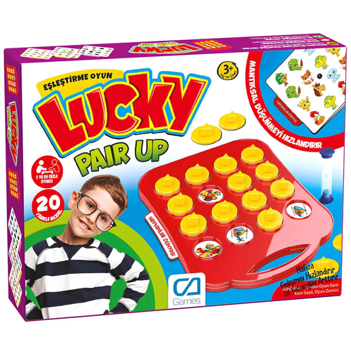 Lucky Pair Up Eşleştirme Oyunu Kız Erkek Çocuk Oyuncak Eğitici Oyuncaklar