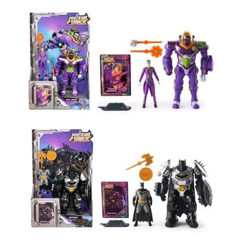 FİGÜR SET DC BATMAN METAL FORCDE 2A -SUN Kız Erkek Çocuk Oyuncak Eğitici Oyuncaklar