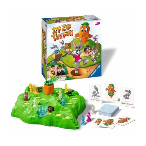 209767 Ravensburger - Zıp Zıp Tavşan +4 yaş Kız Erkek Çocuk Oyuncak Eğitici Oyuncaklar