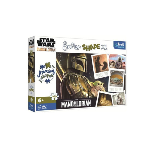 PUZZLE-50035 Star Wars 160 Parça XL -Vardem Kız Erkek Çocuk Oyuncak Eğitici Oyuncaklar