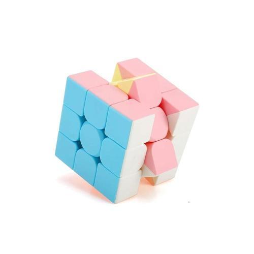 FX7837 Pastel Magic Rubik Zeka Küpü Kız Erkek Çocuk Oyuncak Eğitici Oyuncaklar