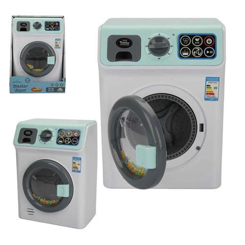 Hommy Sesli ve Işıklı Yeşil Çamaşır Makinesi Kız Erkek Çocuk Oyuncak Eğitici Oyuncaklar