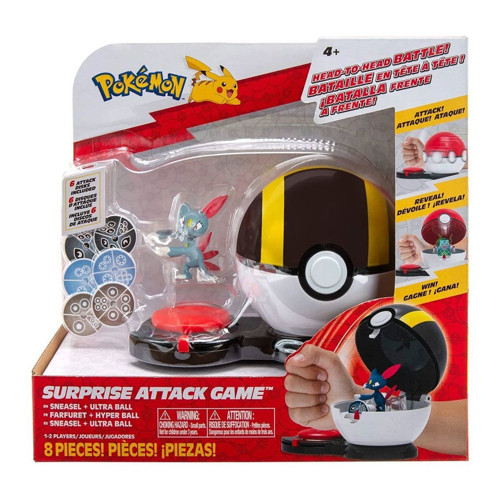 POK PKW2724 Pokemon Sürpriz Atak Tekli Oyun Seti Kız Erkek Çocuk Oyuncak Eğitici Oyuncaklar