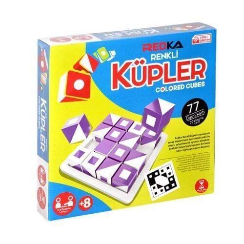 REDKA RENKLİ KÜPLER Kız Erkek Çocuk Oyuncak Eğitici Oyuncaklar