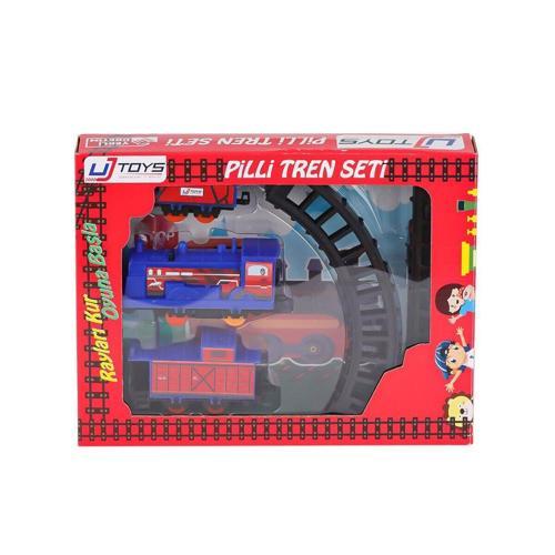 200003 Pilli Tren -UJ Toys Kız Erkek Çocuk Oyuncak Eğitici Oyuncaklar