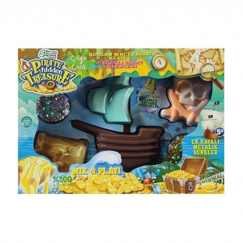 Slimy Korsan Seti Kız Erkek Çocuk Oyuncak Eğitici Oyuncaklar