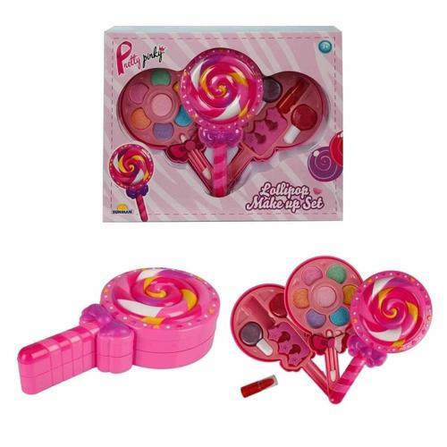 Lolipop Şekilli 2 Katlı Makyaj Güzellik Seti Kız Erkek Çocuk Oyuncak Eğitici Oyuncaklar