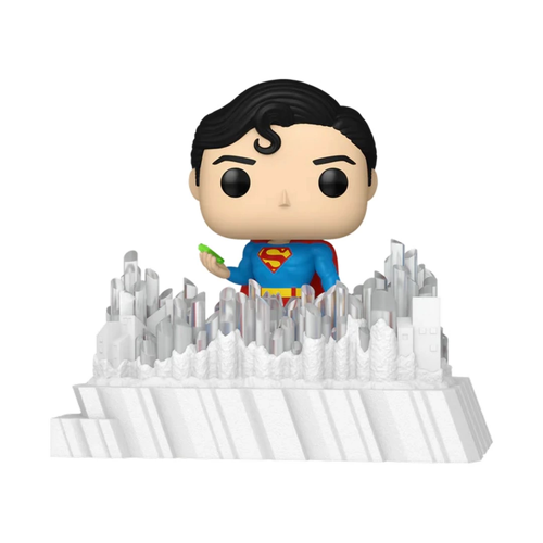 Funko POP DC Deluxe: Superman with Crystal (1978) Kız Erkek Çocuk Oyuncak Eğitici Oyuncaklar