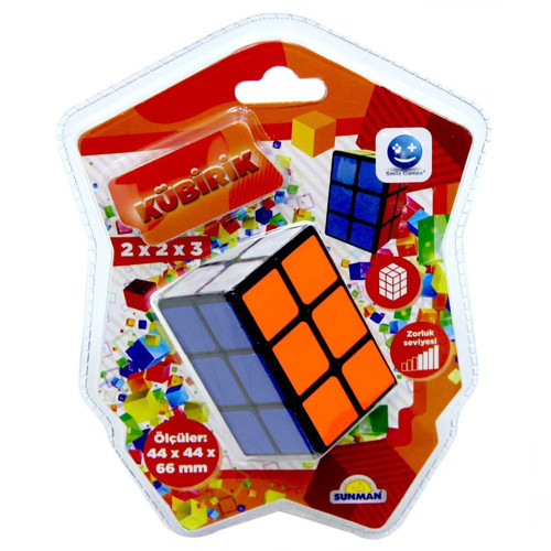 Smile Games Kübirik Zeka Küpü 2x2x3 Kız Erkek Çocuk Oyuncak Eğitici Oyuncaklar