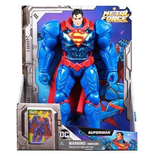 SPM-6072667 12 XL Metal Force Heroes Superman Kız Erkek Çocuk Oyuncak Eğitici Oyuncaklar