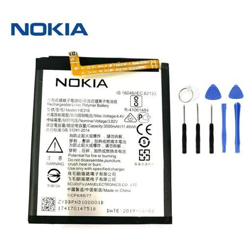 Nokia 6 Pil Batarya Ta-1021/1033 ve Tamir Seti He316
