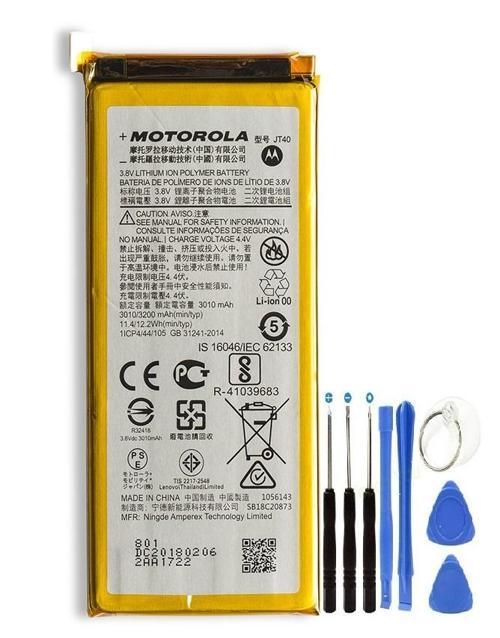 Motorolla G6 Plus Pil Batarya JT40+Tamir Set