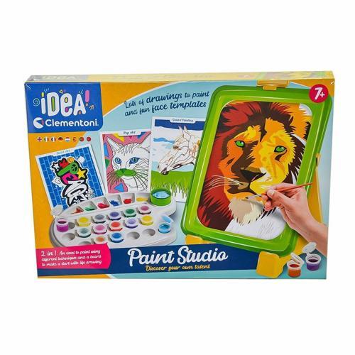 18717 Clementoni Idea Resim Atölyesi +7 yaş Kız Erkek Çocuk Oyuncak Eğitici Oyuncaklar
