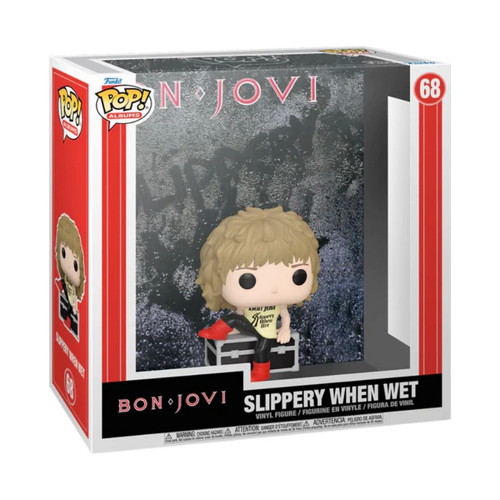 Funko POP Albums: Bon Jovi - Slippery When Wet Kız Erkek Çocuk Oyuncak Eğitici Oyuncaklar