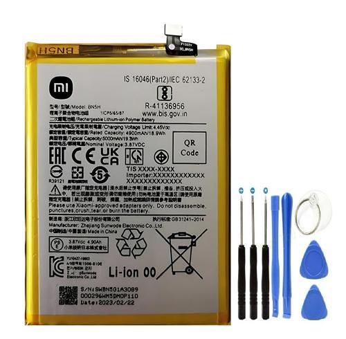 Xiaomi Poco M4 5g Pil Batarya BN5H 5000 mAh+Tamir Seti