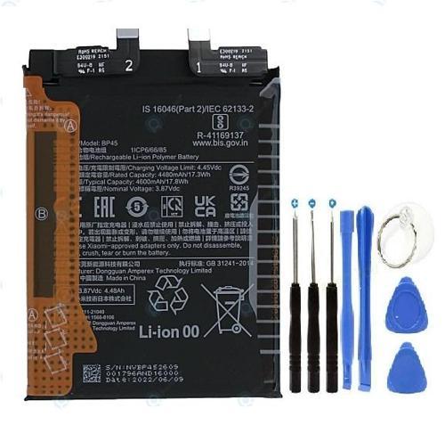 Xioami Mi 12x Pil Batarya BP45 4600 mAh+Tamir Set