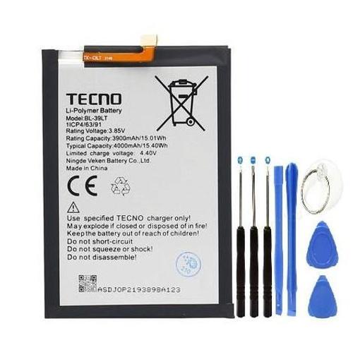 Tecno Spark 4 Pil Batarya BL-39LT+Tamir Seti