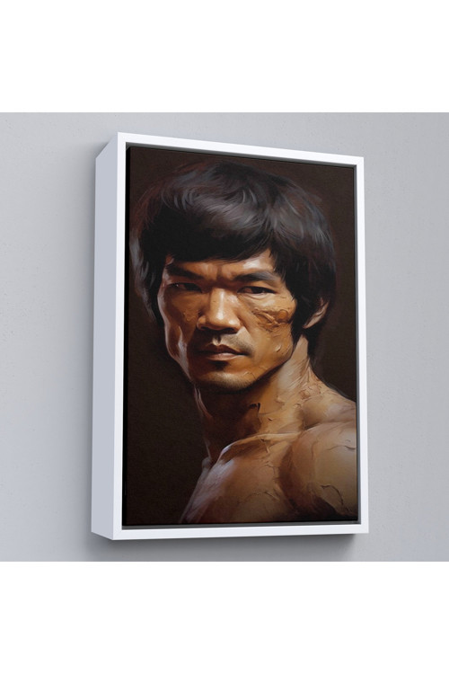 Çerçeveli Bruce Lee Tablosu-7749